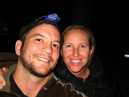 Bryan & Erin camping at Natchez S.P. in Tennessee